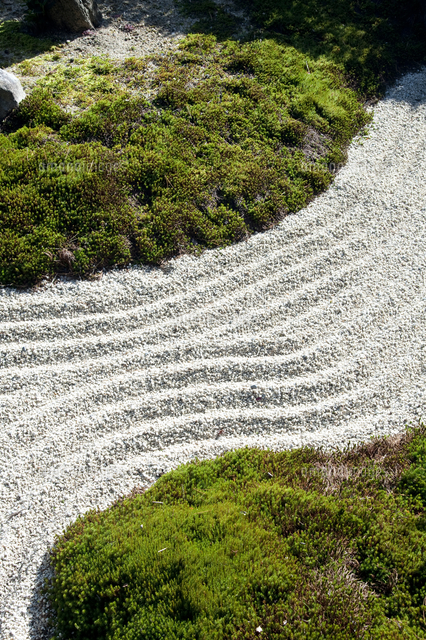 枯山水 の写真素材 イラスト素材 アマナイメージズ