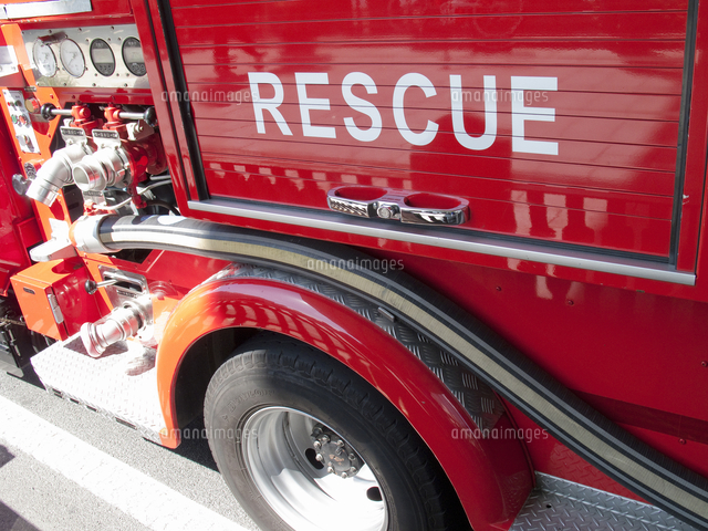 レスキュー車 の写真素材 イラスト素材 アマナイメージズ