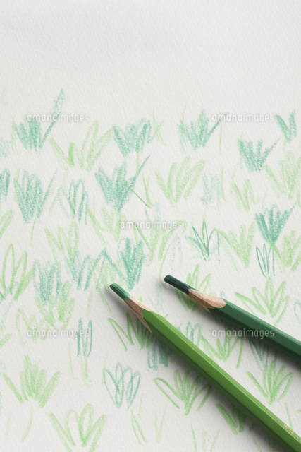 イラストの芝生 の写真素材 イラスト素材 アマナイメージズ