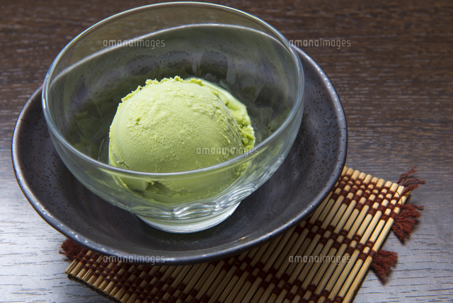 抹茶アイス の写真素材 イラスト素材 アマナイメージズ