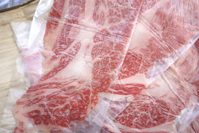 しゃぶしゃぶ用牛肉 の写真素材 イラスト素材 アマナイメージズ