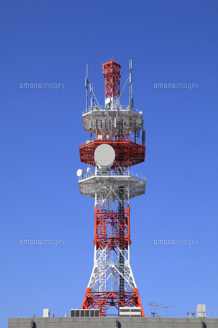 電波塔[10131496494]の写真・イラスト素材｜アマナイメージズ