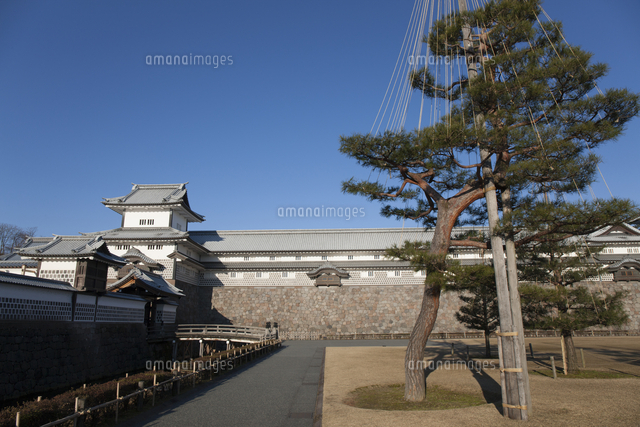 金沢城 の写真素材 イラスト素材 アマナイメージズ