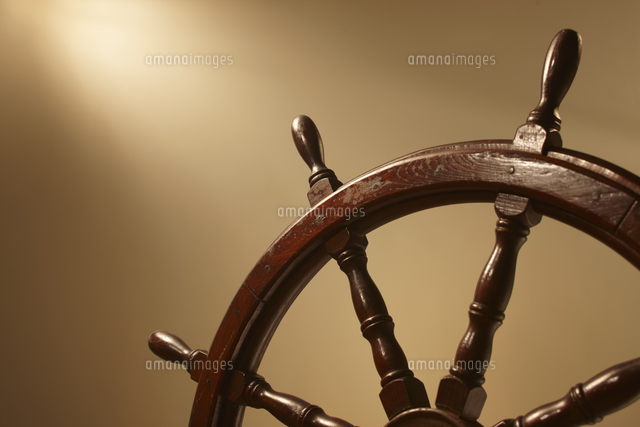 操舵輪 船 カジ