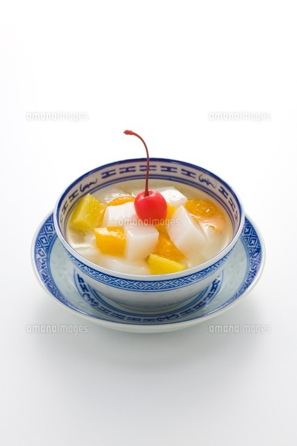 杏仁豆腐 の写真素材 イラスト素材 アマナイメージズ