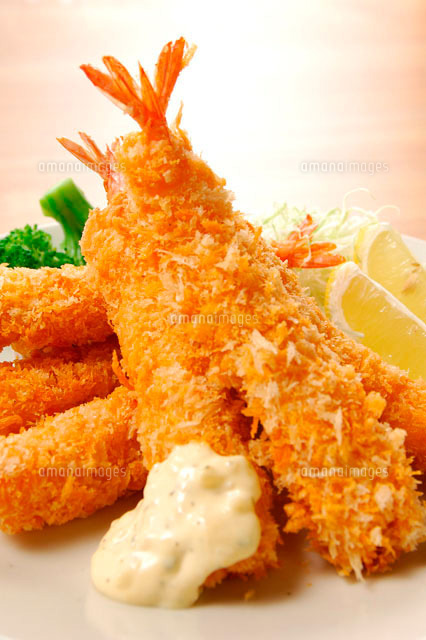 海老フライ の写真素材 イラスト素材 アマナイメージズ