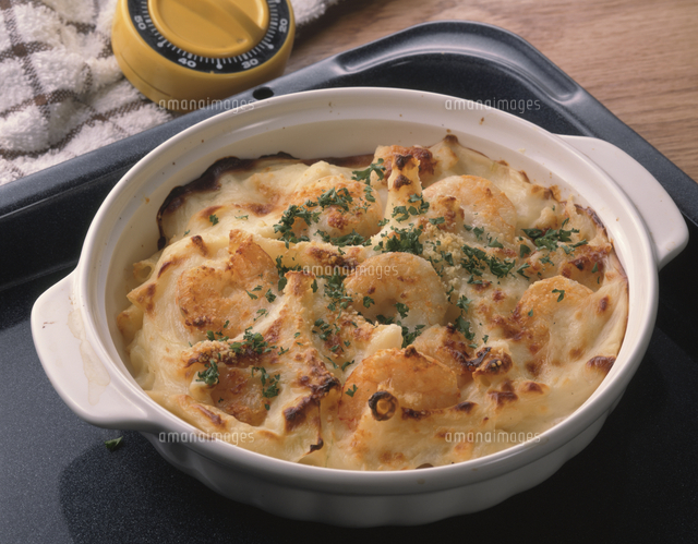 エビグラタンの写真素材 ストックフォト アマナイメージズ