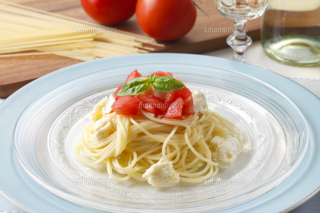 冷製パスタ の写真素材 イラスト素材 アマナイメージズ