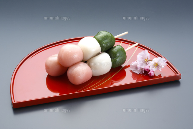 花見団子 の写真素材 イラスト素材 アマナイメージズ
