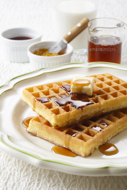 ワッフル の写真素材 イラスト素材 アマナイメージズ