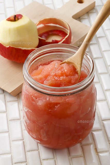 リンゴジャム 紅玉 の写真素材 イラスト素材 アマナイメージズ