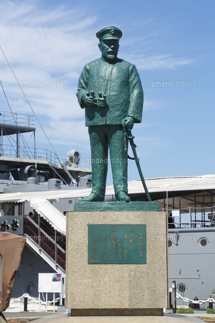 東郷平八郎 彫刻 東郷平八郎像[25053014805]の写真・イラスト素材｜アマナイメージズ