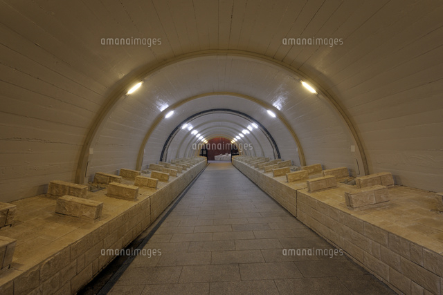 吾妻橋下の歩行者トンネル の写真素材 イラスト素材 アマナイメージズ