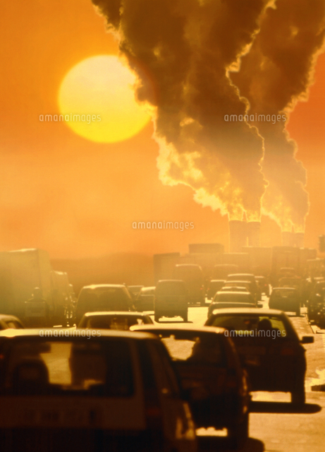 大気汚染 の写真素材 イラスト素材 アマナイメージズ
