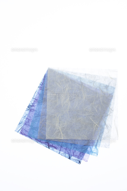 並べられた和紙 の写真素材 イラスト素材 アマナイメージズ