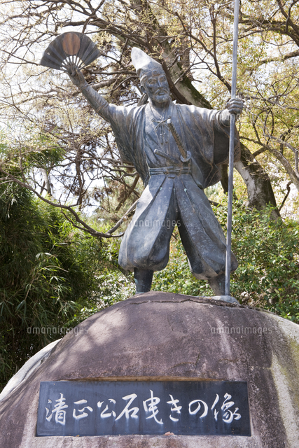 加藤清正公石曳き像[10201000248]の写真・イラスト素材｜アマナイメージズ