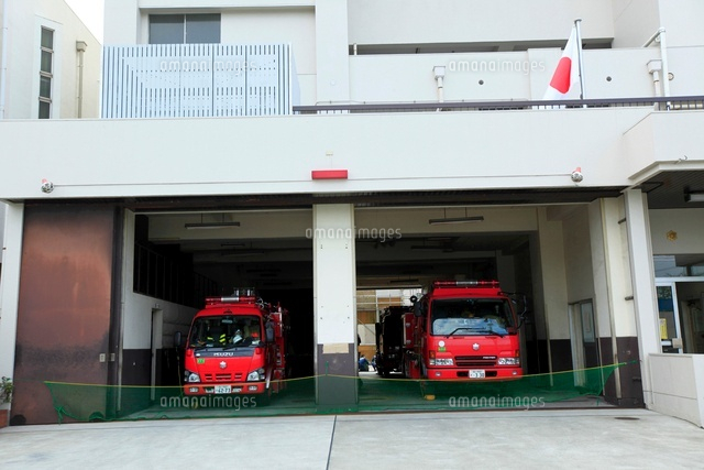 東京消防庁矢口消防署西六郷出張所 の写真素材 イラスト素材 アマナイメージズ