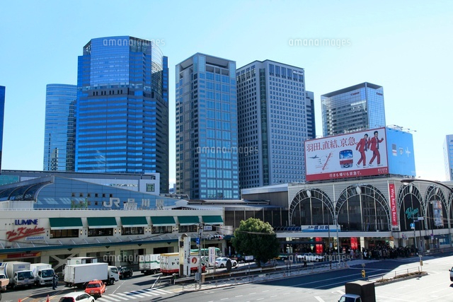 Jr品川駅高輪口 西口 京急品川駅 の写真素材 イラスト素材 アマナイメージズ