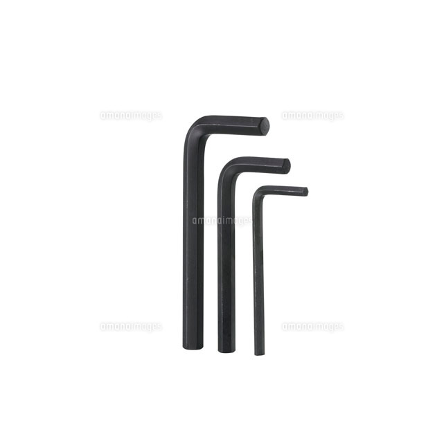 白い背景の六角レンチ の写真素材 イラスト素材 アマナイメージズ