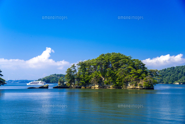 日本三景松島・西行戻しの松公園より松島湾風景[10222011567]の写真