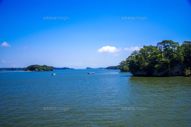 日本三景松島・西行戻しの松公園より松島湾風景[10222011567]の写真