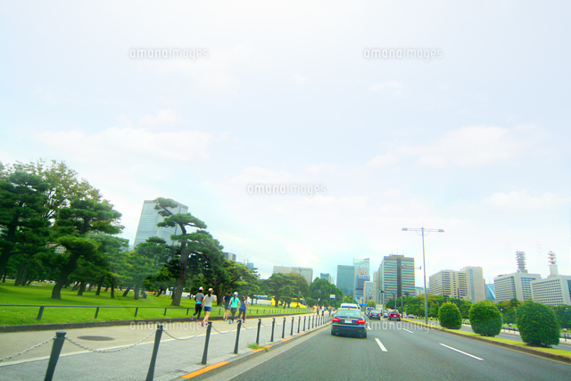 皇居外苑 の写真素材 イラスト素材 アマナイメージズ