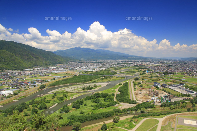 千曲川風景 千曲川 風景の写真素材 - PIXTA
