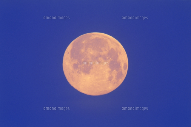 満月 の写真素材 イラスト素材 アマナイメージズ