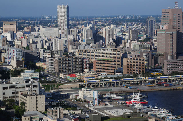 千葉市中心部の街並 の写真素材 イラスト素材 アマナイメージズ