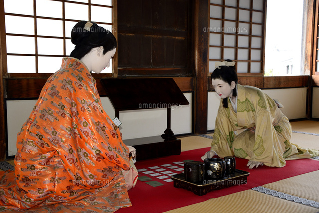 姫路城西の丸櫓 長局百間廊下 の写真素材 イラスト素材 アマナイメージズ