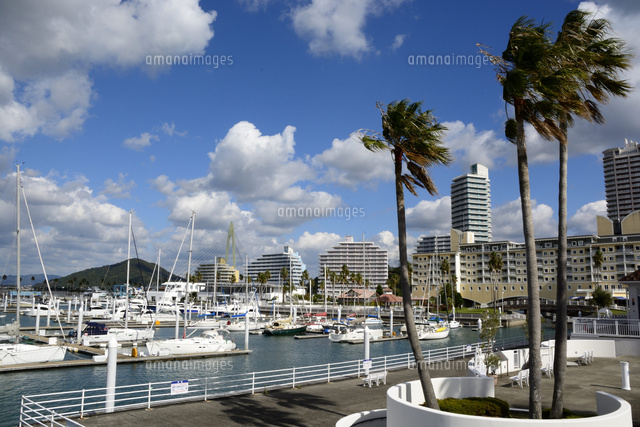 和歌山マリーナシティ ヨットハーバー の写真素材 イラスト素材 アマナイメージズ