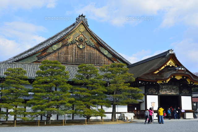 京都 二条城二の丸御殿 の写真素材 イラスト素材 アマナイメージズ