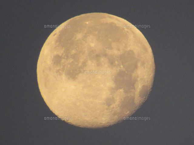 2023年12月29日年末の満月[10254032269]の写真・イラスト素材｜アマナ  