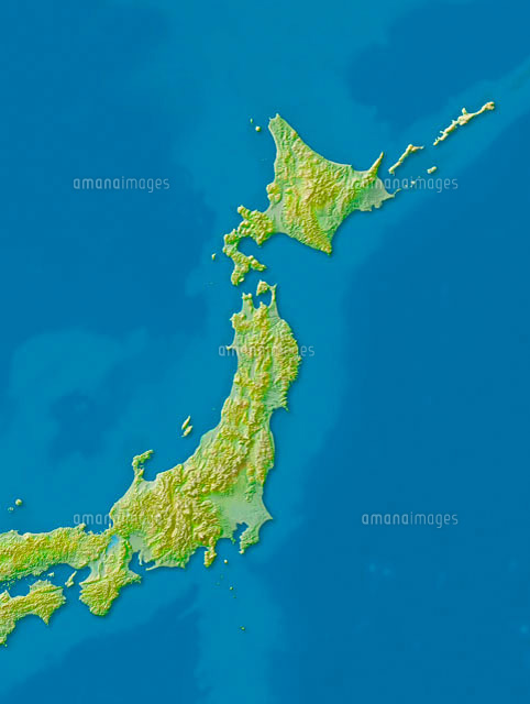 東日本地図 の写真素材 イラスト素材 アマナイメージズ