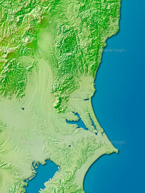 茨城県地図 の写真素材 イラスト素材 アマナイメージズ