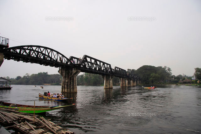 クウェー川鉄橋 旧泰緬鉄道 の写真素材 イラスト素材 アマナイメージズ