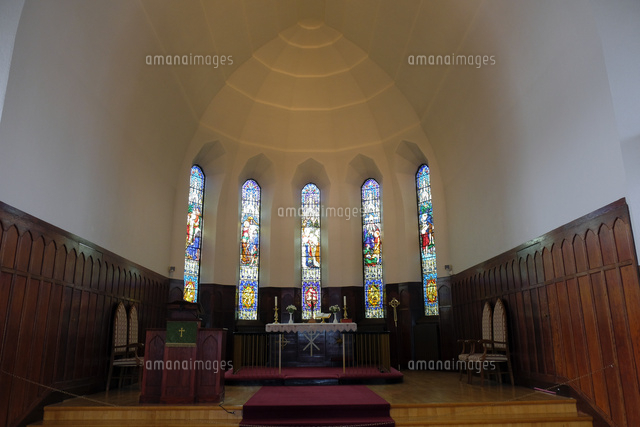 アークレイリ教会ステンドグラス の写真素材 イラスト素材 アマナイメージズ
