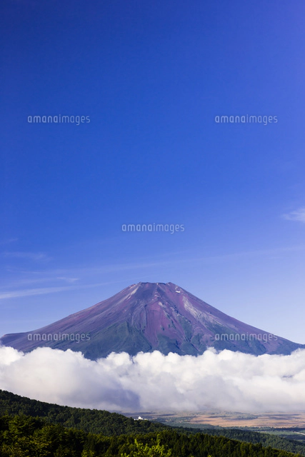 夏の富士山と雲[10284001254]の写真・イラスト素材｜アマナ