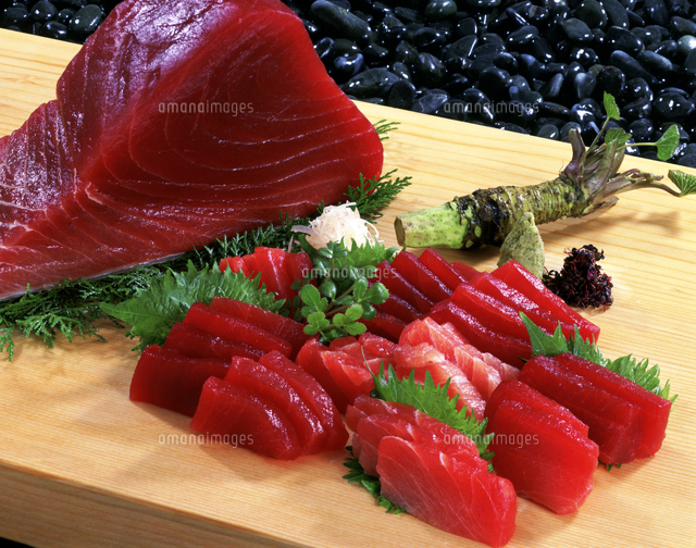 まぐろ刺身 の写真素材 イラスト素材 アマナイメージズ