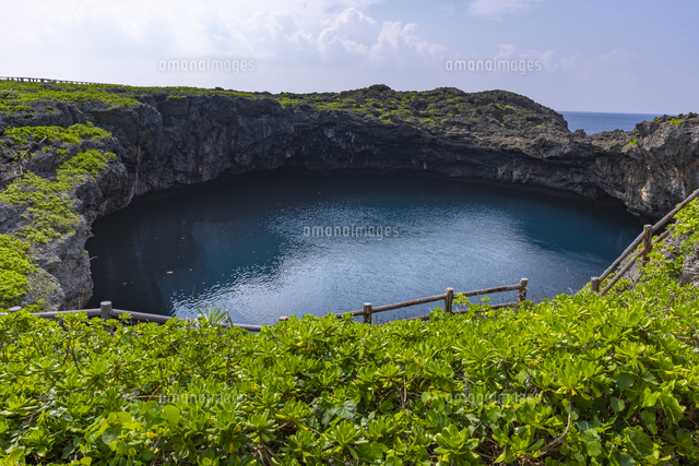 下地島 通り池 の写真素材 イラスト素材 アマナイメージズ