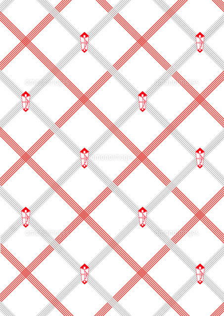 紅白の水引とのしの背景 の写真素材 イラスト素材 アマナイメージズ