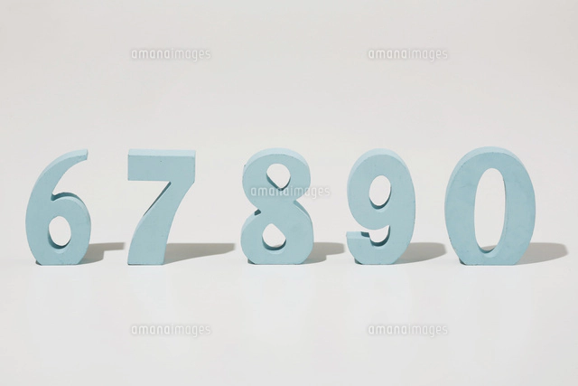 12345取り引き 数字のブロック 12345[10331000570]の写真・イラスト素材｜アマナ