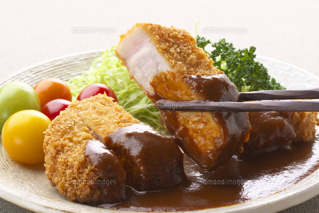 トンカツ の写真素材 イラスト素材 アマナイメージズ