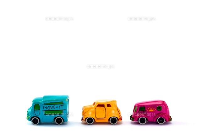 ねんどのおもちゃ 車 の写真素材 イラスト素材 アマナイメージズ