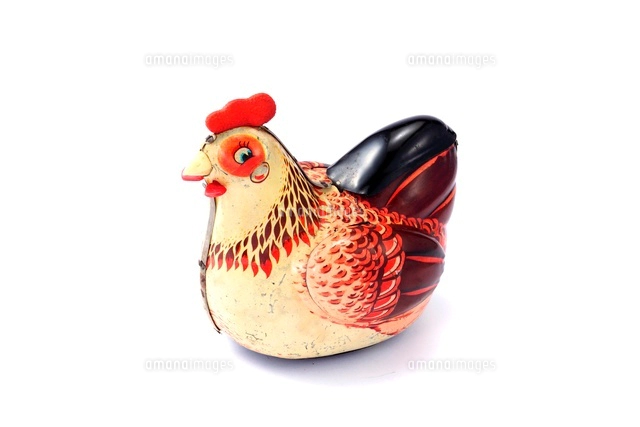 ブリキのおもちゃ、ロボット[10346000331]の写真・イラスト素材