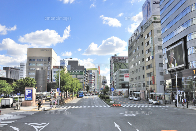 Jr名古屋駅太閤通口椿町北交差点 の写真素材 イラスト素材 アマナイメージズ