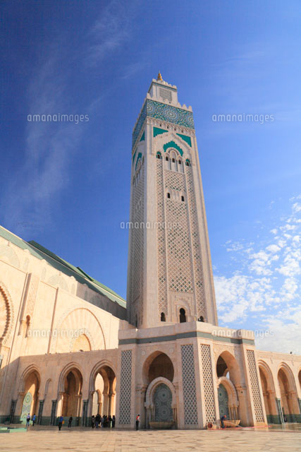 ハッサン2世モスク の写真素材 イラスト素材 アマナイメージズ