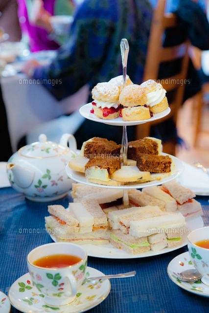 アフタヌーンティー の写真素材 イラスト素材 アマナイメージズ