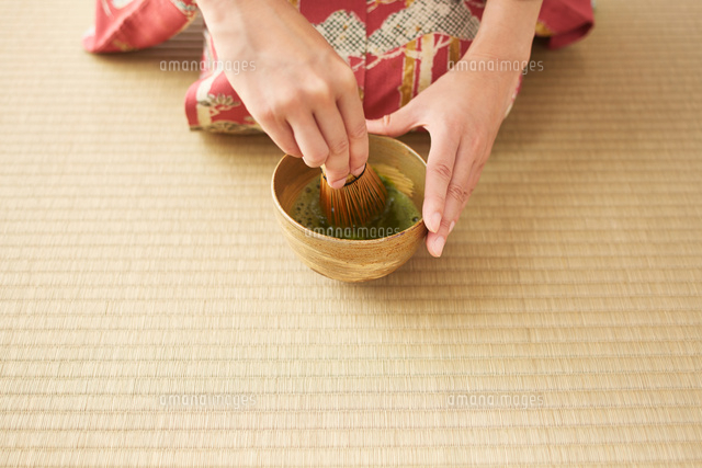 茶道とお茶のイメージ の写真素材 イラスト素材 アマナイメージズ