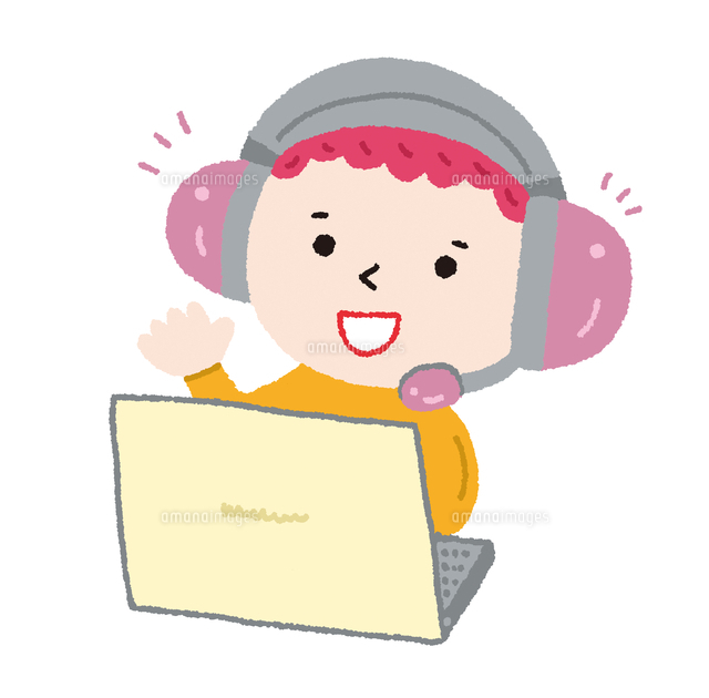 オンライン学習 の写真素材 イラスト素材 アマナイメージズ